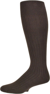 Mens 3 Pair Pack Classic Dress over the Calf Cotton Slim Fit Ribbed M3300